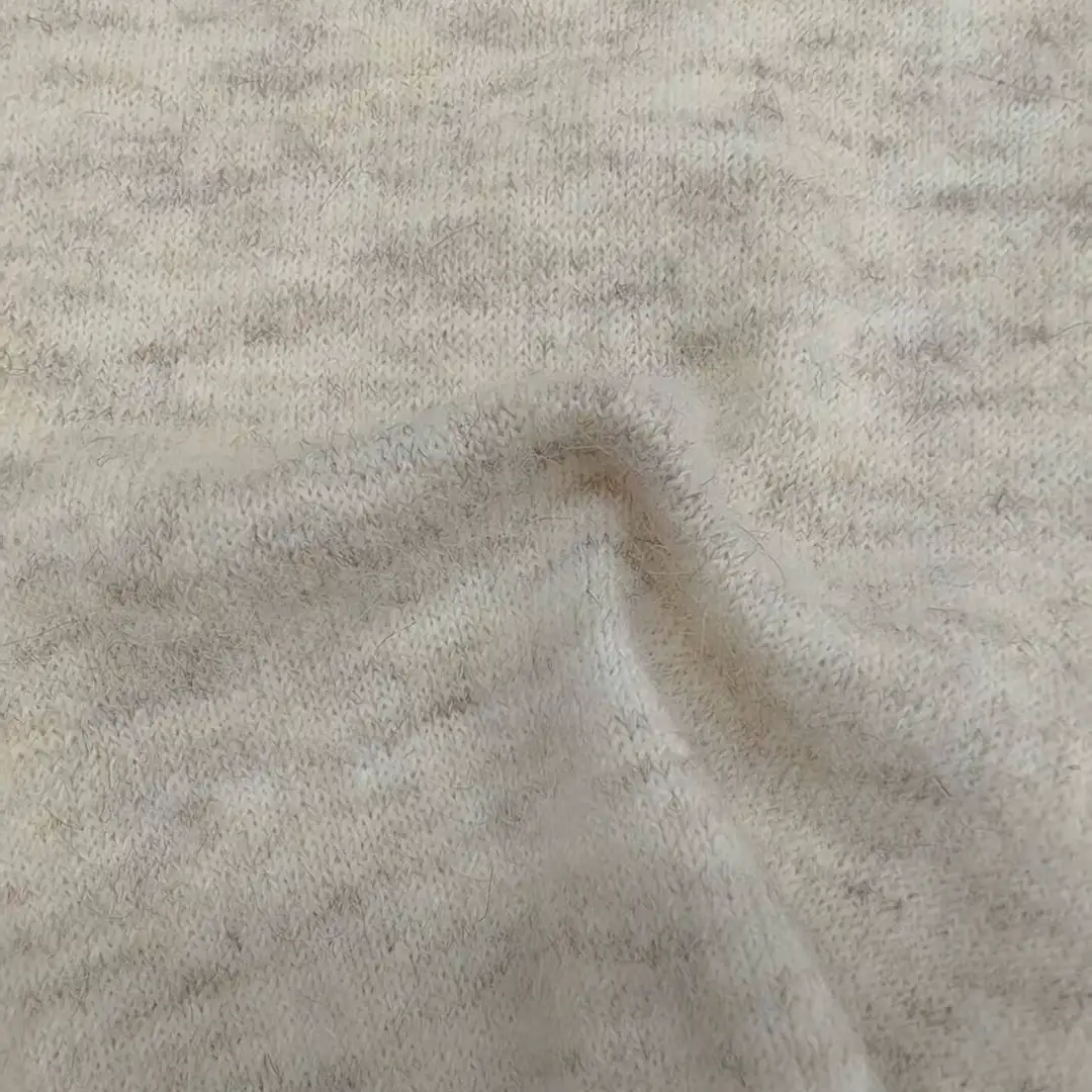 China Yarn for Crop Top,Hoodie,Open Cardigan (Sweater),Half-Zipper Cardigan (Sweater),Crop Top Pullover (Sweater) Mossy Yarn Fancy Yarn Polyester Recycled Polyester Nylon Wool Spandex cream-coloured color buy from China wholesaler bulk order at wholesale price free worldwide shipping Alibaba