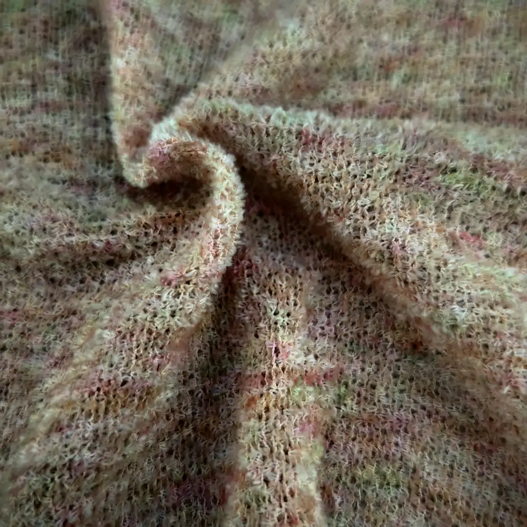 China Yarn for Full-Zipper Cardigan (Sweater),Round Neck Pullover (Sweater),Hoodie  (Sweater),U-Neck Cardigan (Sweater) Matt Chenille Fancy Yarn Polyester 喷染 color buy from China wholesaler bulk order at wholesale price free worldwide shipping Alibaba