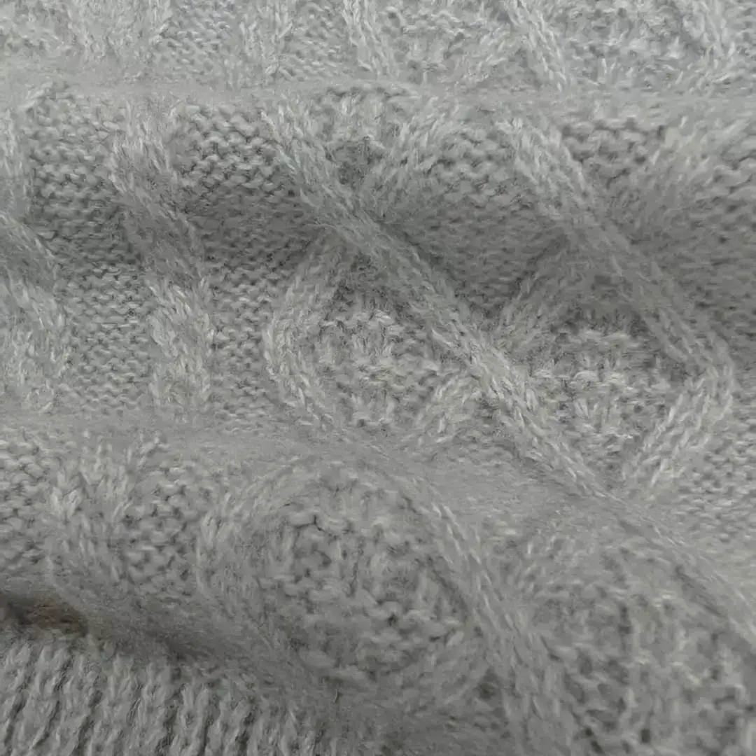 China Yarn for Hoodie,Open Cardigan (Sweater),Half-Zipper Cardigan (Sweater),Crew Neck Pullover (Sweater) Air Spun Yarn Fancy Yarn Acrylic Polyester light gray color buy from China wholesaler bulk order at wholesale price free worldwide shipping Alibaba