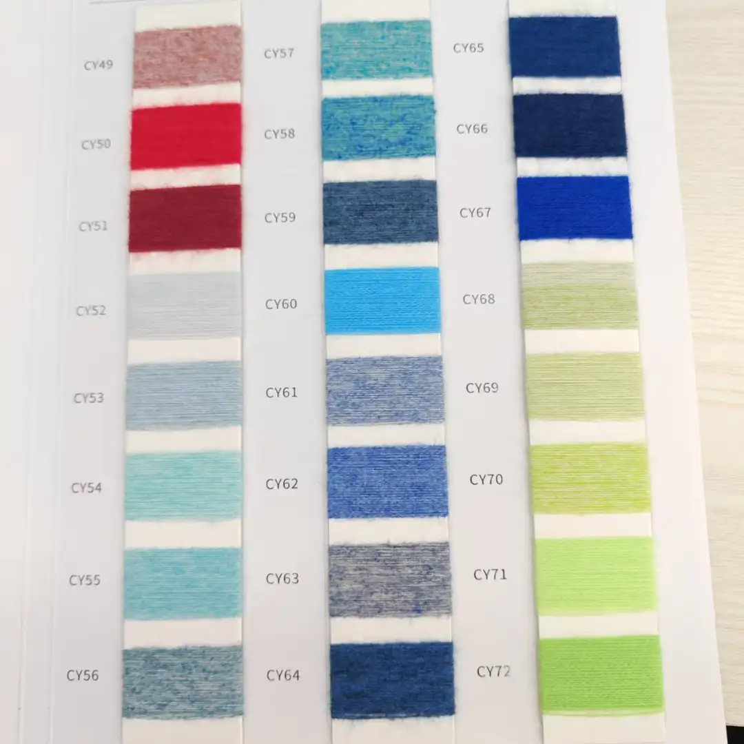 China Yarn for Crop Top,Skirt (Sweater) Mossy Yarn Fancy Yarn Polyester Recycled Polyester Light green color buy from China wholesaler bulk order at wholesale price free worldwide shipping Alibaba