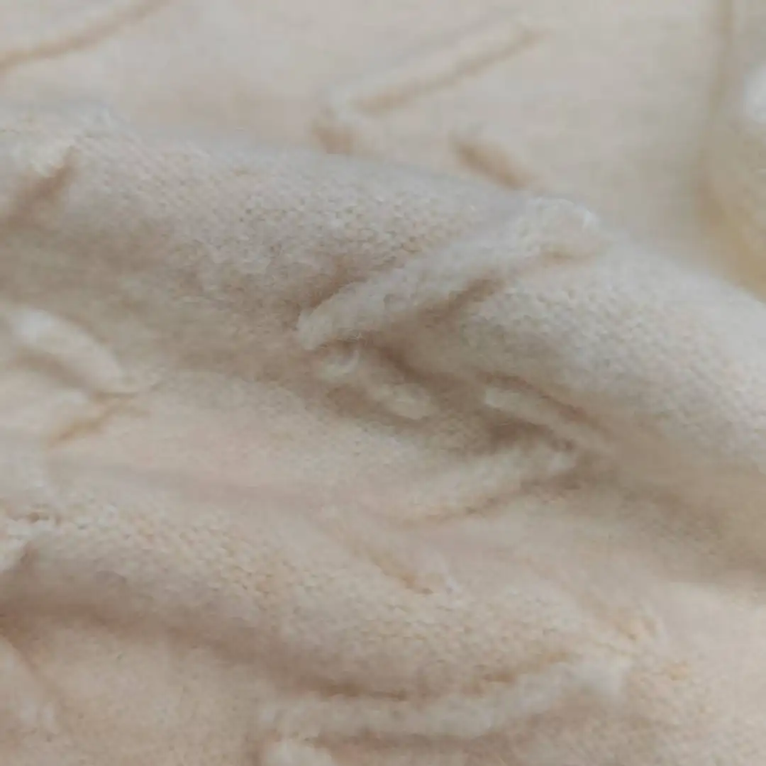 China Yarn for Open Cardigan (Sweater),Shirt Long Sleeve Button (Sweater),Shirt Half Sleeve Button (Sweater),Crop Top Pullover (Sweater) Mossy Yarn Fancy Yarn Recycled Polyester Acrylic Merino Wool Spandex light tan color buy from China wholesaler bulk order at wholesale price free worldwide shipping Alibaba