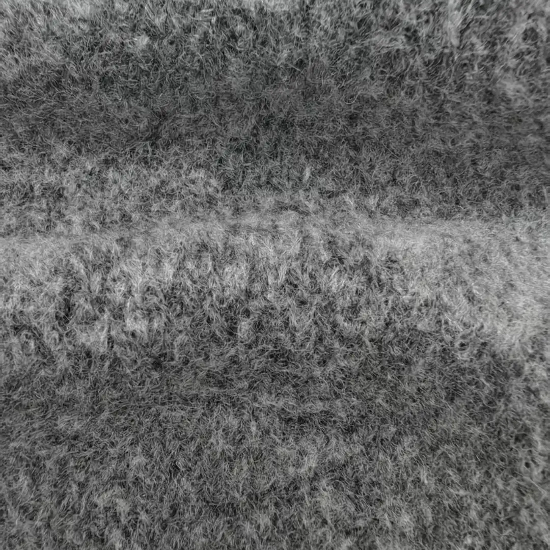 China Yarn for Crop Top,Hoodie,Half-Zipper Cardigan (Sweater),Crew Neck Pullover (Sweater),Crop Top Pullover (Sweater) Mossy Yarn Fancy Yarn Recycled Polyester Acrylic Wool Spandex Darkgray color buy from China wholesaler bulk order at wholesale price free worldwide shipping Alibaba