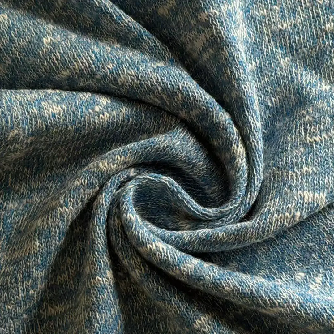 China Yarn for Open Cardigan (Sweater),Full-Zipper Cardigan (Sweater),Half-Zipper Cardigan (Sweater),Round Neck Pullover (Sweater),Crop Top Pullover (Sweater),Hoodie  (Sweater) Slub Yarn Fancy Yarn Cotton Polyester Bule-grey color buy from China wholesaler bulk order at wholesale price free worldwide shipping Alibaba