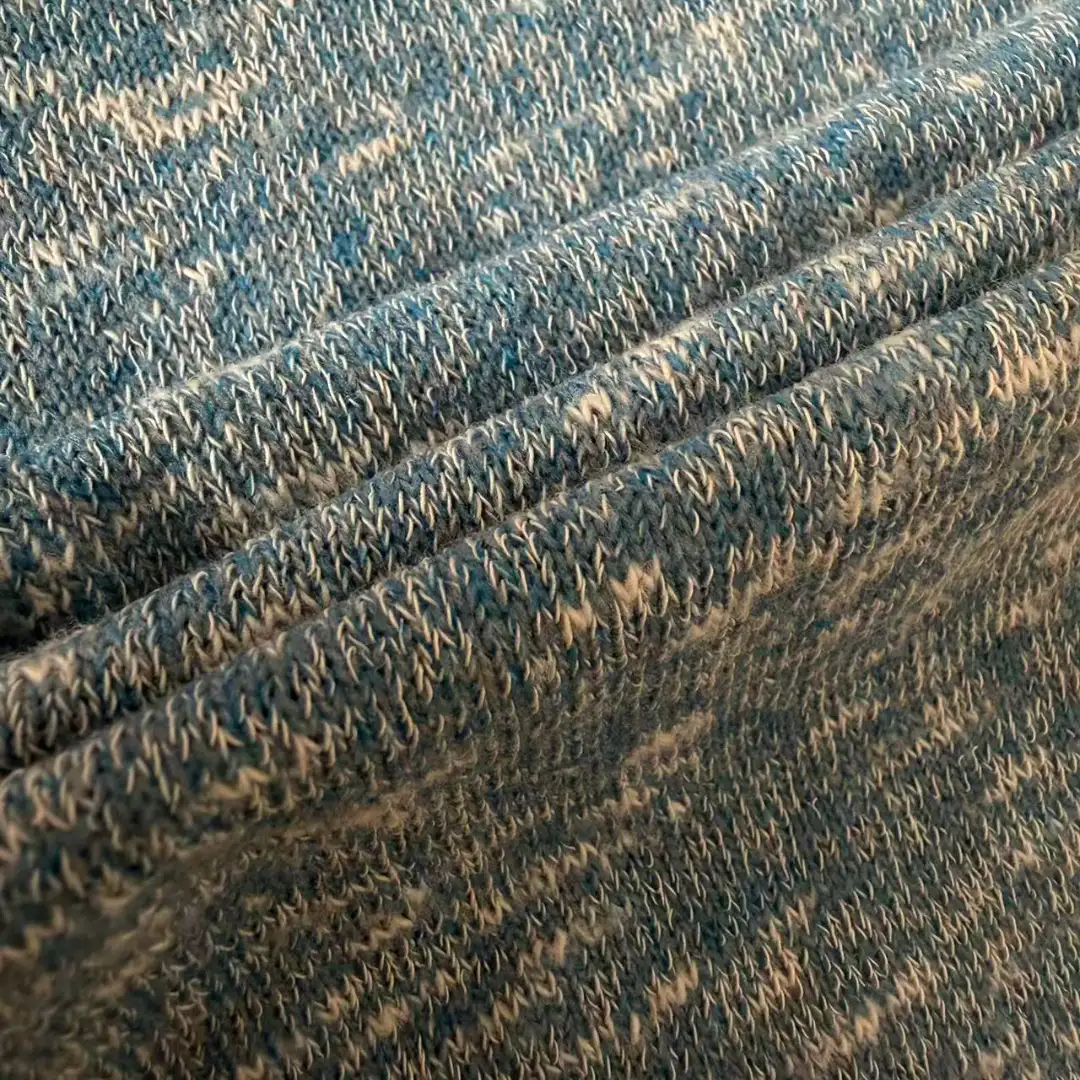 China Yarn for Open Cardigan (Sweater),Full-Zipper Cardigan (Sweater),Half-Zipper Cardigan (Sweater),Round Neck Pullover (Sweater),Crop Top Pullover (Sweater),Hoodie  (Sweater) Slub Yarn Fancy Yarn Cotton Polyester Bule-grey color buy from China wholesaler bulk order at wholesale price free worldwide shipping Alibaba