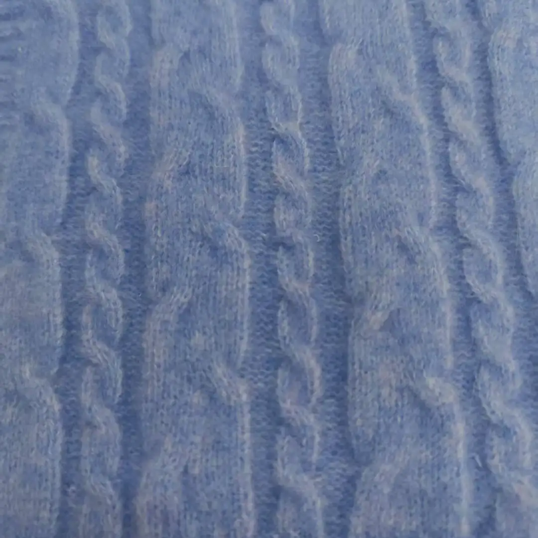 China Yarn for Hoodie,Open Cardigan (Sweater),Full-Zipper Cardigan (Sweater),Round Neck Pullover (Sweater) Mossy Yarn Fancy Yarn Recycled Polyester Polyester Acrylic Wool Blue color buy from China wholesaler bulk order at wholesale price free worldwide shipping Alibaba