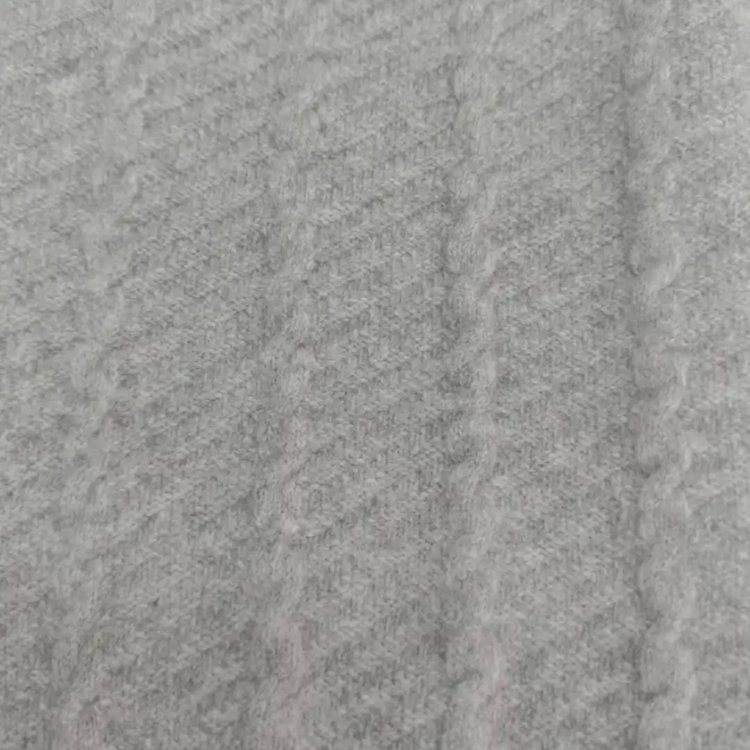 China Yarn for Open Cardigan (Sweater),Round Neck Pullover (Sweater),Crop Top Pullover (Sweater) Mossy Yarn Fancy Yarn Recycled Polyester Polyester Spandex Wool Gray color buy from China wholesaler bulk order at wholesale price free worldwide shipping Alibaba