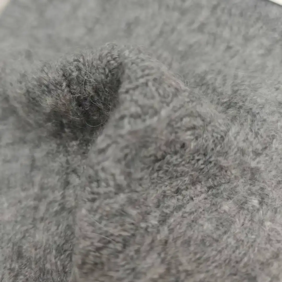 China Yarn for Open Cardigan (Sweater),Half-Zipper Cardigan (Sweater),Crop Top Pullover (Sweater) Mossy Yarn Fancy Yarn Acrylic Polyester Wool Alpaca Spandex Darkgray color buy from China wholesaler bulk order at wholesale price free worldwide shipping Alibaba