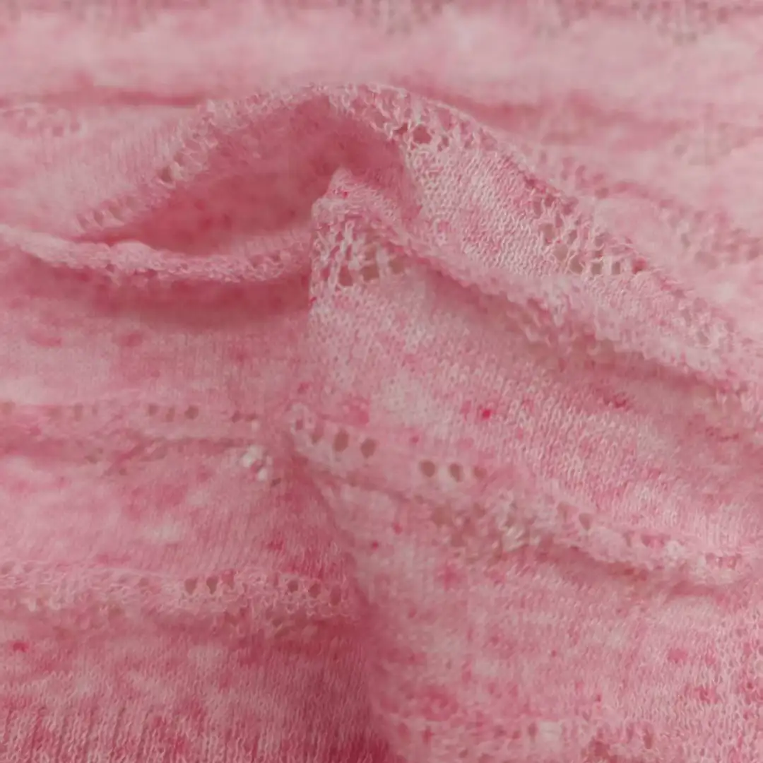 China Yarn for Polo Shirt,Crop Top,Open Cardigan (Sweater),Kids Crew-Neck Cardigan (Sweater) Cool Touch Functional Yarn Polyester Linen Pink color buy from China wholesaler bulk order at wholesale price free worldwide shipping Alibaba