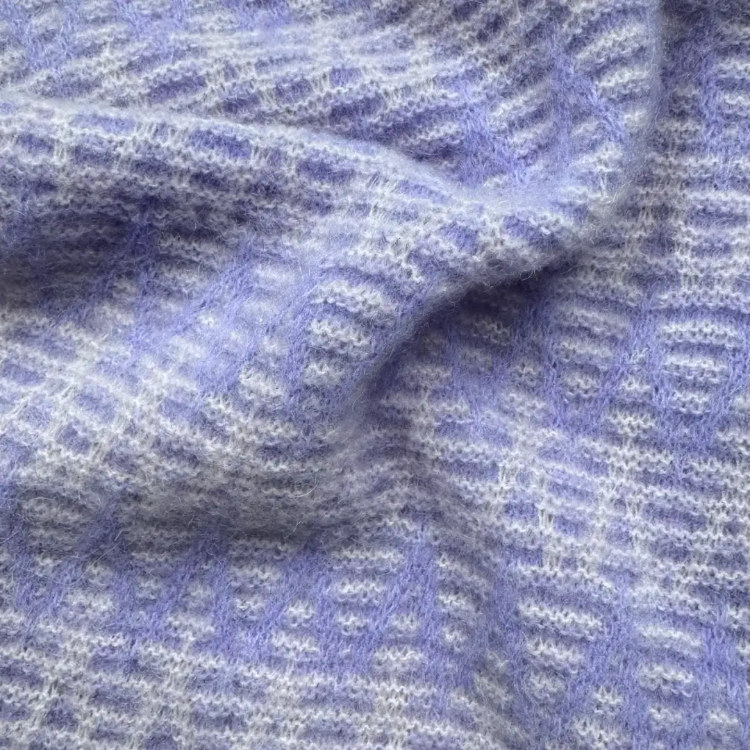 China Yarn for Ladies Vest (Sweater),Full-Zipper Cardigan (Sweater),T-shirt (Sweater) Mossy Yarn Fancy Yarn Wool Mohair Nylon Spandex purple color buy from China wholesaler bulk order at wholesale price free worldwide shipping Alibaba