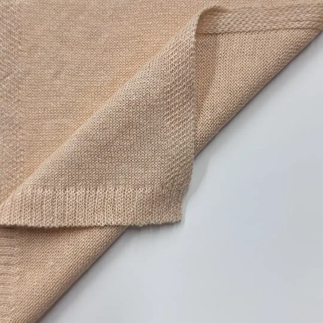 China Yarn for Ladies Vest (Sweater),Full-Zipper Cardigan (Sweater),Half-Zipper Cardigan (Sweater),Shirt Half Sleeve Button (Sweater) Semi-Worsted Spun Regular Yarn Linen Cotton APRICOT color buy from China wholesaler bulk order at wholesale price free worldwide shipping Alibaba