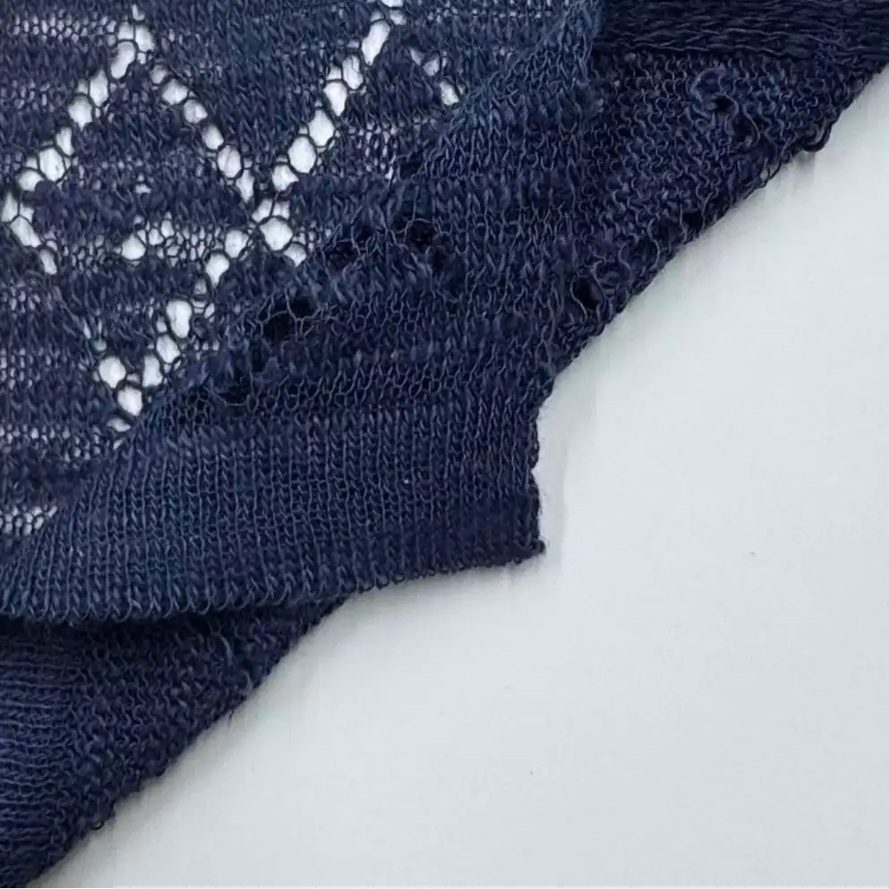 China Yarn for Ladies Vest (Sweater),Half-Zipper Cardigan (Sweater),Shirt Long Sleeve Button (Sweater) Slub Yarn Fancy Yarn Linen Polyester Blue color buy from China wholesaler bulk order at wholesale price free worldwide shipping Alibaba