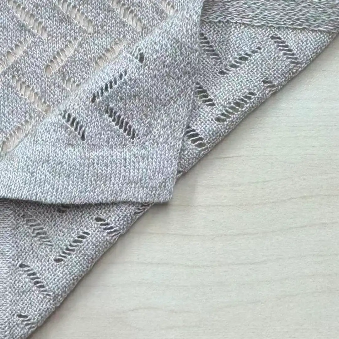 China Yarn for Ladies Vest (Sweater),Half-Zipper Cardigan (Sweater),Shirt Half Sleeve Button (Sweater) Semi-Worsted Spun Regular Yarn Linen Cotton GRAY color buy from China wholesaler bulk order at wholesale price free worldwide shipping Alibaba