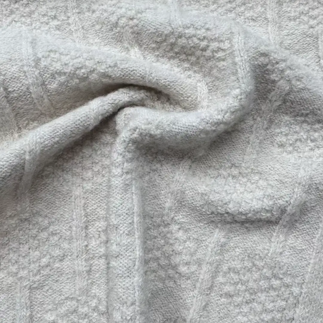 China Yarn for Ladies Vest (Sweater),Full-Zipper Cardigan (Sweater),T-shirt (Sweater),Women's Pants (Sweater),Skirt (Sweater) Mossy Yarn Fancy Yarn Recycled Polyester Polyester Nylon Wool Spandex Apricot beige color buy from China wholesaler bulk order at wholesale price free worldwide shipping Alibaba