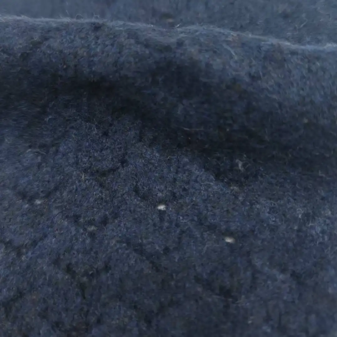 China Yarn for Open Cardigan (Sweater),Full-Zipper Cardigan (Sweater),Half-Zipper Cardigan (Sweater),Shirt Long Sleeve Button (Sweater) Mossy Yarn Fancy Yarn Recycled Polyester Acrylic Wool Spandex dark blue color buy from China wholesaler bulk order at wholesale price free worldwide shipping Alibaba