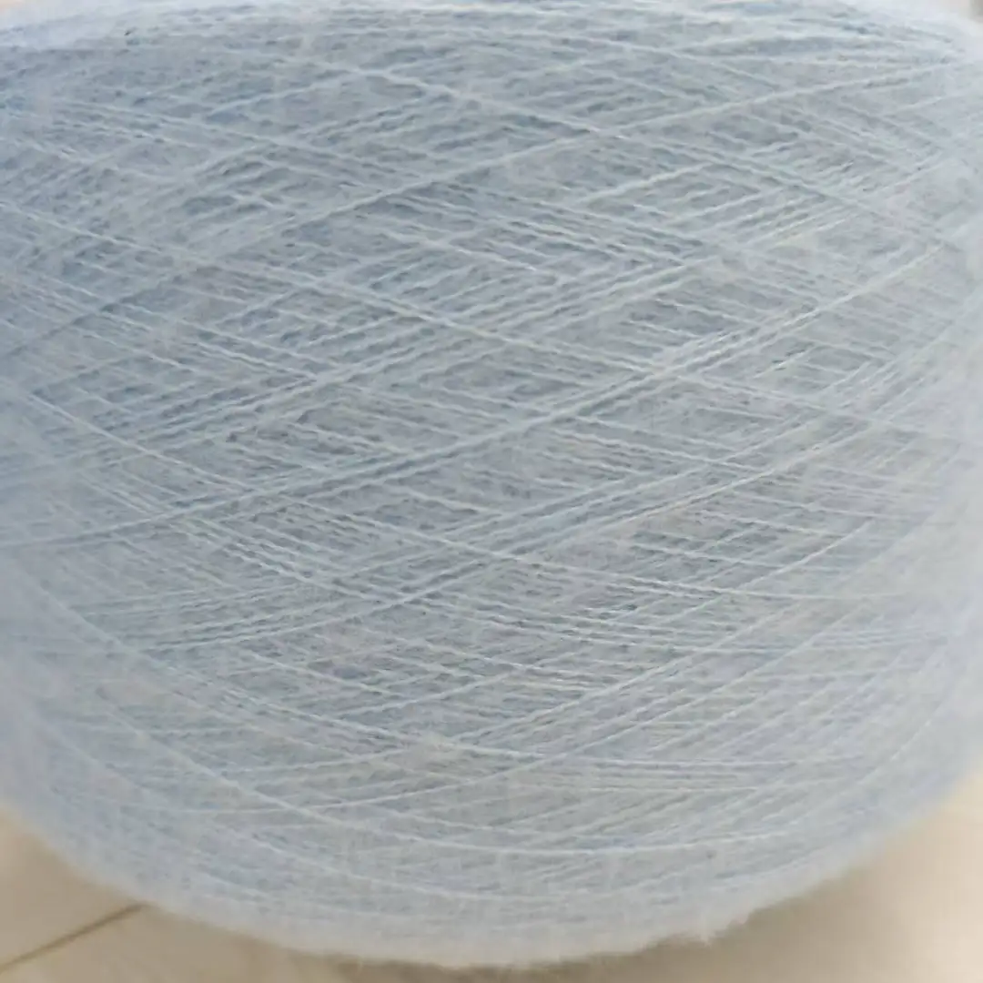 China Yarn for Open Cardigan (Sweater),Full-Zipper Cardigan (Sweater),Half-Zipper Cardigan (Sweater) Mossy Yarn Fancy Yarn Polyester Acrylic Recycled Polyester Spandex blue color buy from China wholesaler bulk order at wholesale price free worldwide shipping Alibaba