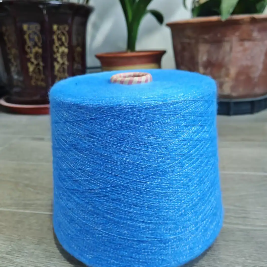China Yarn for Full-Zipper Cardigan (Sweater),Half-Zipper Cardigan (Sweater),Shirt Long Sleeve Button (Sweater) Mossy Yarn Fancy Yarn Acrylic Recycled Polyester Spandex blue color buy from China wholesaler bulk order at wholesale price free worldwide shipping Alibaba
