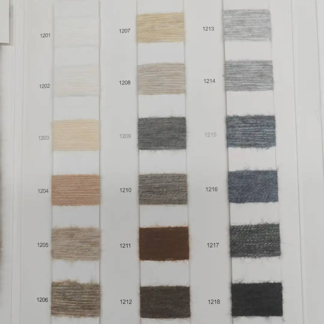 China Yarn for Open Cardigan (Sweater),Full-Zipper Cardigan (Sweater),Half-Zipper Cardigan (Sweater) Mossy Yarn Fancy Yarn Recycled Polyester Polyester Wool Spandex Brown color buy from China wholesaler bulk order at wholesale price free worldwide shipping Alibaba