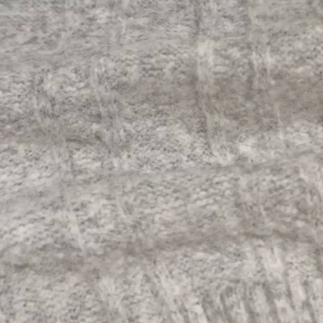 China Yarn for Open Cardigan (Sweater),Full-Zipper Cardigan (Sweater),Half-Zipper Cardigan (Sweater) Mossy Yarn Fancy Yarn Cotton Recycled Polyester Wool Spandex Gray color buy from China wholesaler bulk order at wholesale price free worldwide shipping Alibaba