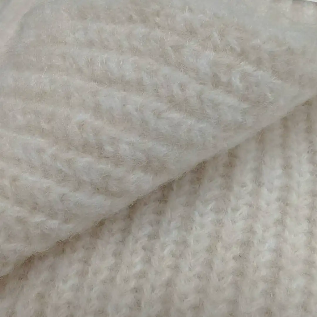 China Yarn for Open Cardigan (Sweater),Full-Zipper Cardigan (Sweater),Half-Zipper Cardigan (Sweater) Mossy Yarn Fancy Yarn Recycled Polyester Wool Spandex cream-coloured color buy from China wholesaler bulk order at wholesale price free worldwide shipping Alibaba