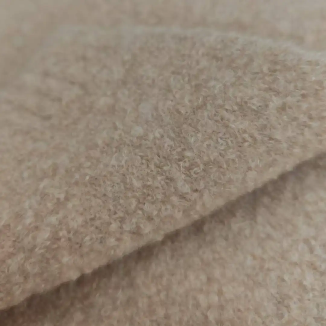 China Yarn for Open Cardigan (Sweater),Full-Zipper Cardigan (Sweater),Half-Zipper Cardigan (Sweater) Boucle Yarn Fancy Yarn Wool Nylon Spandex Brown color buy from China wholesaler bulk order at wholesale price free worldwide shipping Alibaba