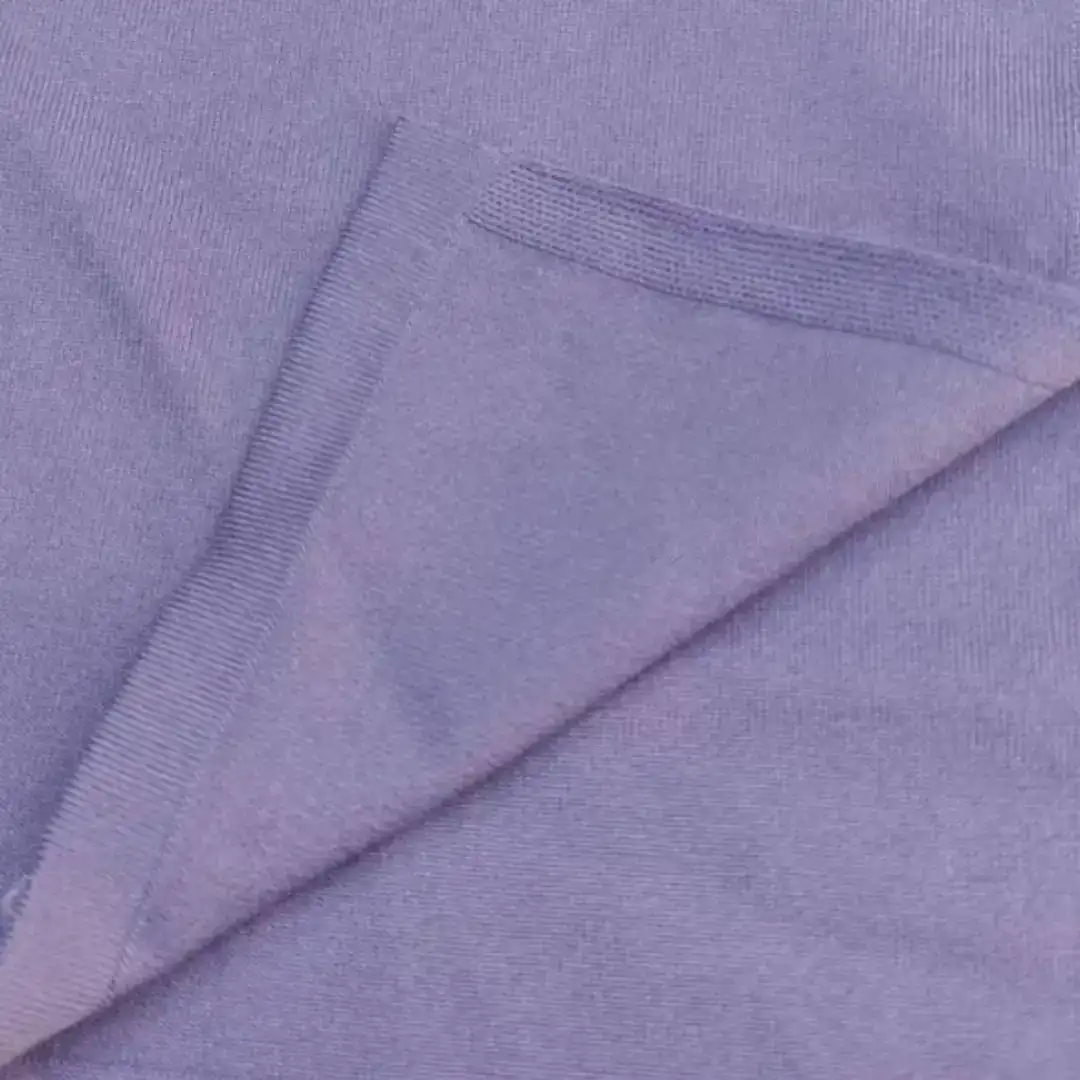 China Yarn for Half-Zipper Cardigan (Sweater),Shirt Long Sleeve Zipper (Sweater),Knitted Jacket (Sweater) Core Spun Yarn Regular Yarn Viscose Polyester purple color buy from China wholesaler bulk order at wholesale price free worldwide shipping Alibaba