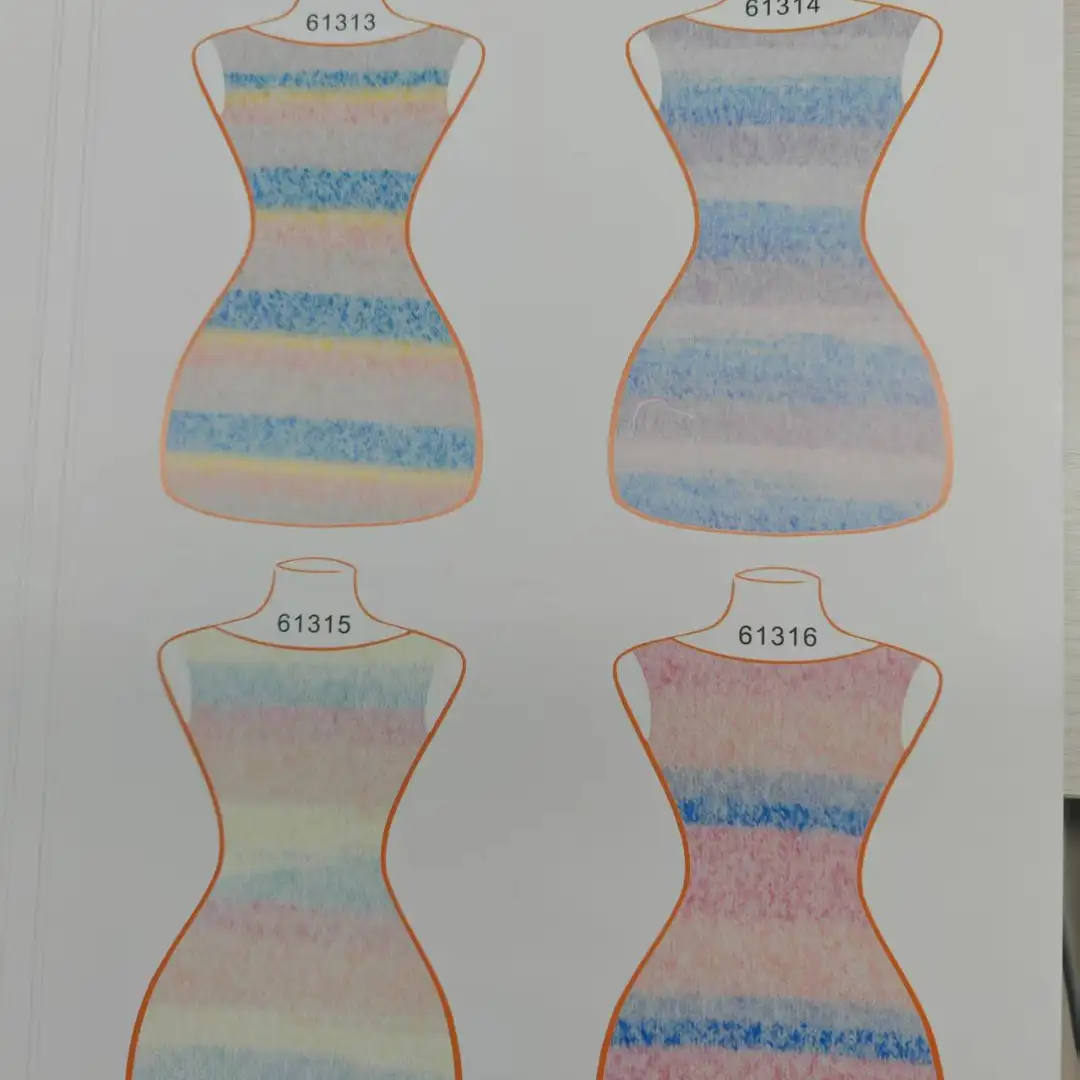 China Yarn for Open Cardigan (Sweater),Full-Zipper Cardigan (Sweater),Half-Zipper Cardigan (Sweater) Mossy Yarn Fancy Yarn Recycled Polyester Acrylic Polyester Nylon Spandex Silk space dye color buy from China wholesaler bulk order at wholesale price free worldwide shipping Alibaba