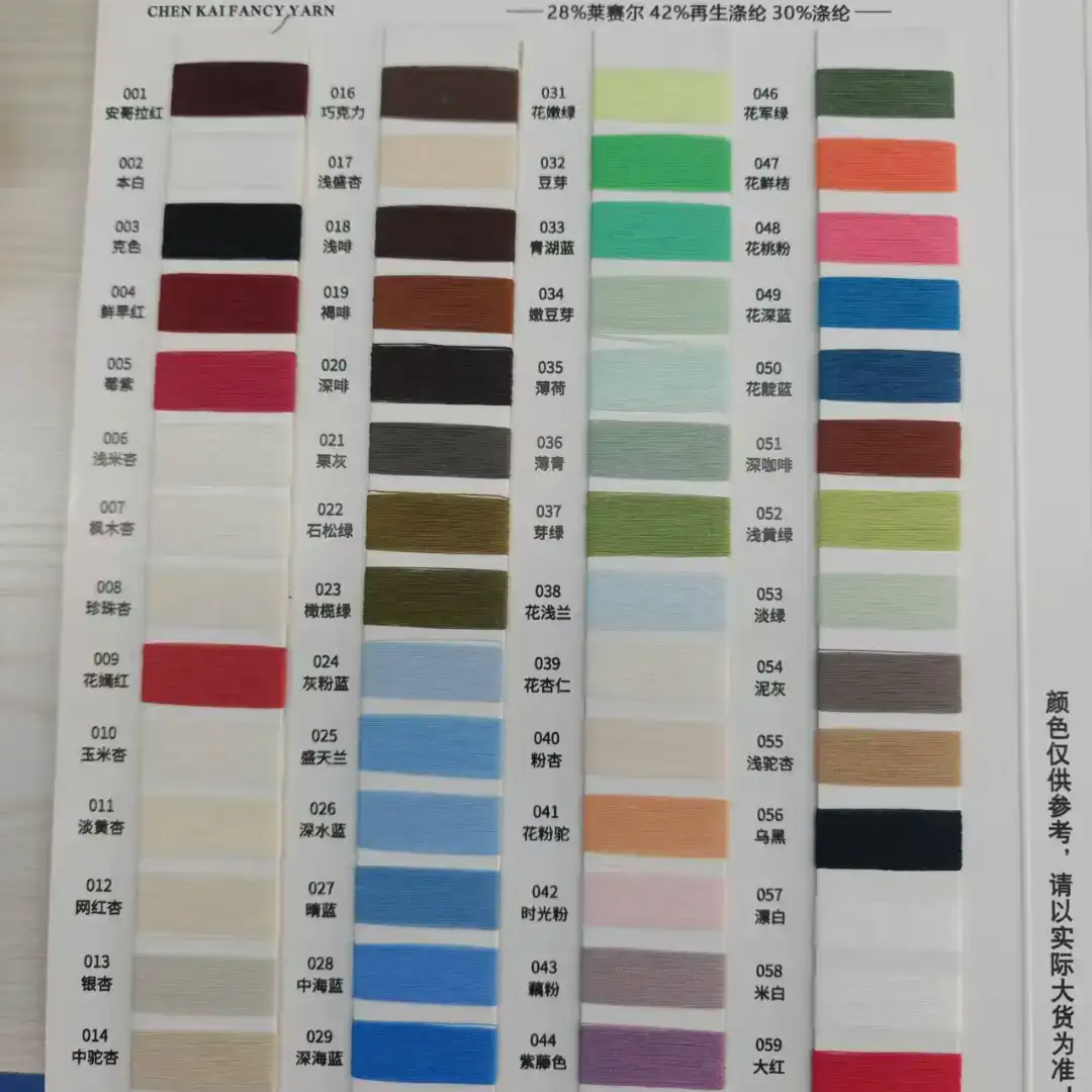 China Yarn for Full-Zipper Cardigan (Sweater),Half-Zipper Cardigan (Sweater),Shirt Long Sleeve Button (Sweater) Semi-Worsted Spun Regular Yarn Recycled Polyester Polyester Lyocell cream-coloured color buy from China wholesaler bulk order at wholesale price free worldwide shipping Alibaba