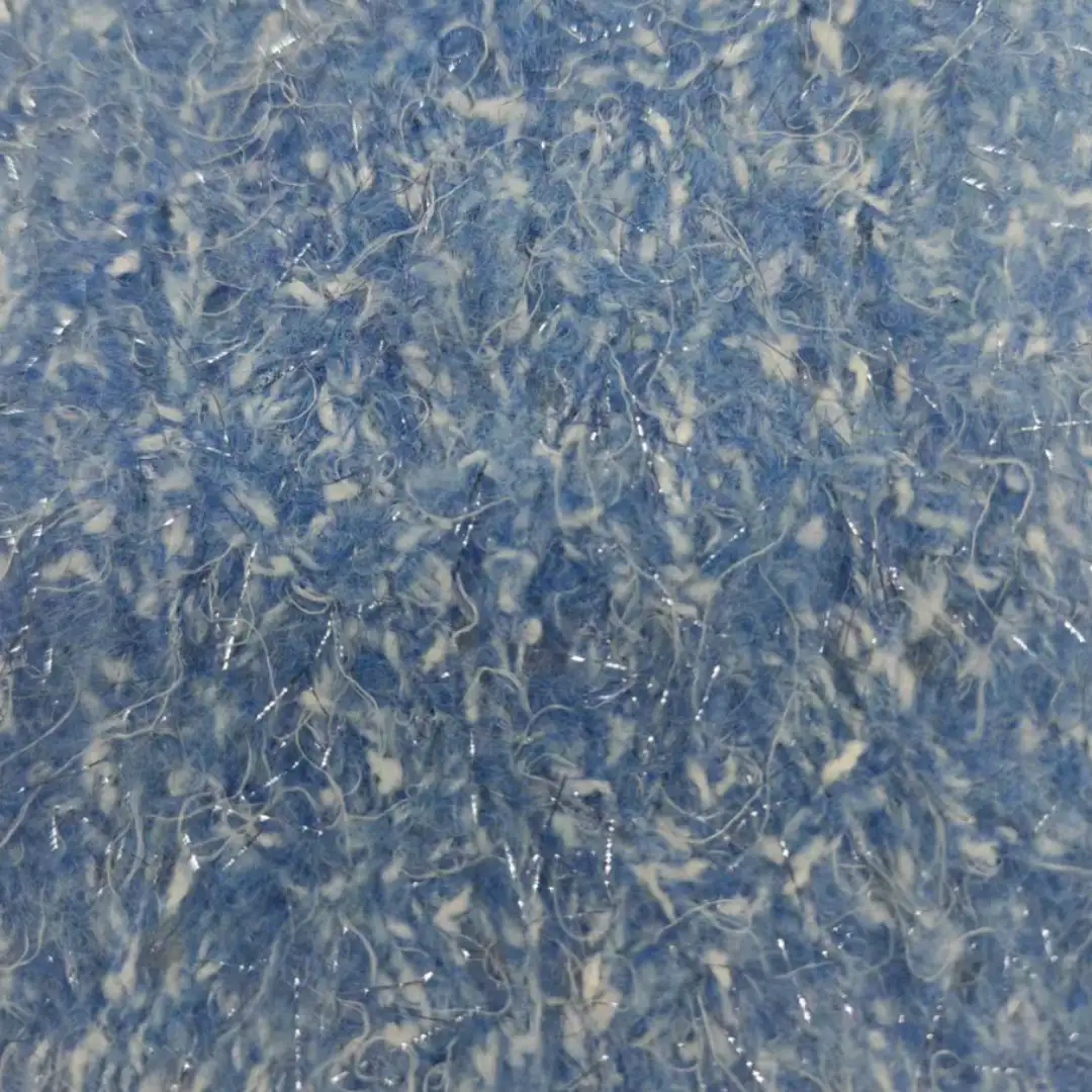 China Yarn for Open Cardigan (Sweater),Full-Zipper Cardigan (Sweater),Half-Zipper Cardigan (Sweater) Mossy Yarn Fancy Yarn Polyester Nylon Wool Spandex Gray color buy from China wholesaler bulk order at wholesale price free worldwide shipping Alibaba