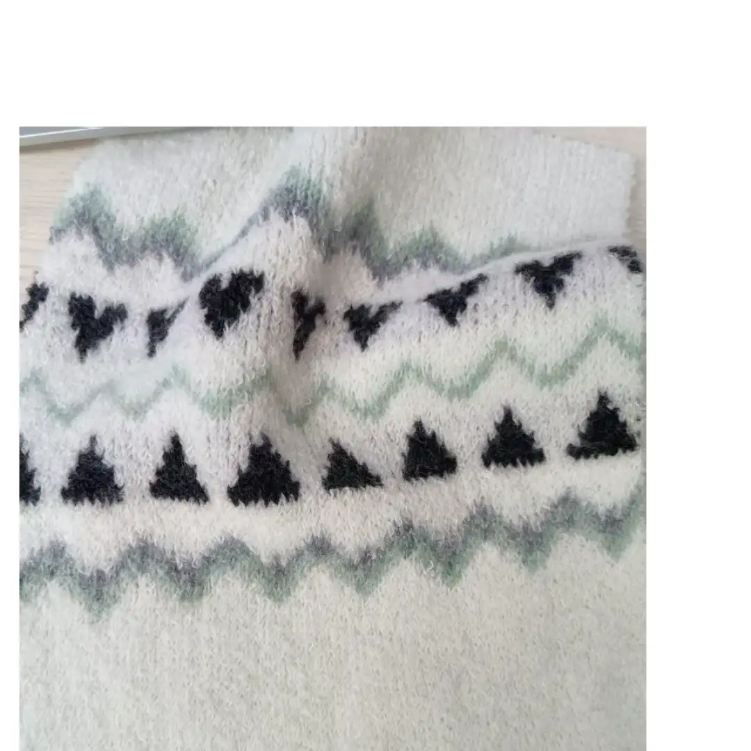 China Yarn for Knitted Jacket (Sweater),Round Neck Pullover (Sweater),Crew Neck Pullover (Sweater),Hoodie  (Sweater) Mossy Yarn Fancy Yarn Polyester Wool Acrylic Nylon Elastane Green, gray, white color buy from China wholesaler bulk order at wholesale price free worldwide shipping Alibaba