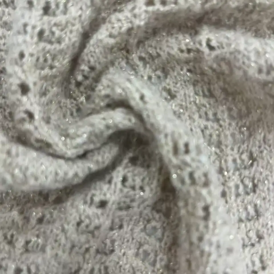 China Yarn for Dresses (Pullover) (Sweater),Knitted Trousers (Sweater),Scallop Trims Cardigan (Sweater),Asymmetric Cardigan (Sweater) Mossy Yarn Fancy Yarn Recycled Polyester Lurex Camel hue color buy from China wholesaler bulk order at wholesale price free worldwide shipping Alibaba