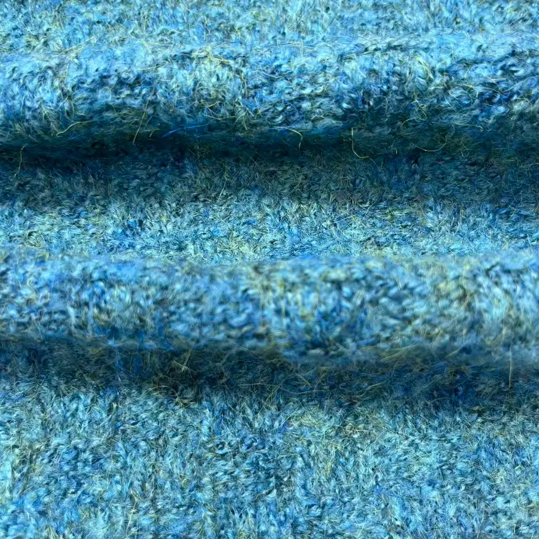 China Yarn for Open Cardigan (Sweater),Round Neck Pullover (Sweater),Ruffle Tight Dress (Sweater),Scallop Trims Vest (Sweater) Mossy Yarn Fancy Yarn Polyester Acrylic Elastane COLORFUL color buy from China wholesaler bulk order at wholesale price free worldwide shipping Alibaba