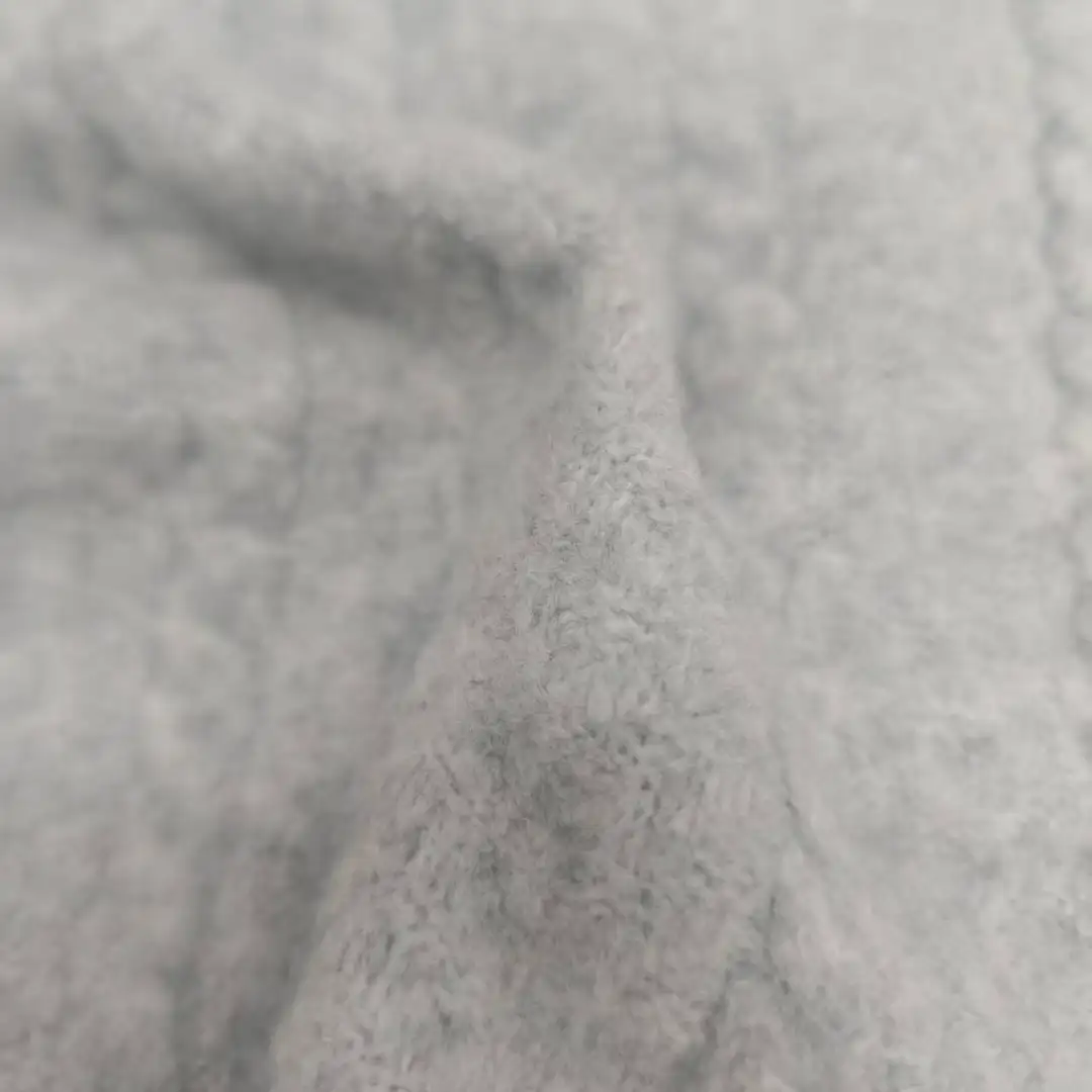 China Yarn for Open Cardigan (Sweater),Full-Zipper Cardigan (Sweater),Round Neck Pullover (Sweater) Mossy Yarn Fancy Yarn Polyester Spandex Light Ash color buy from China wholesaler bulk order at wholesale price free worldwide shipping Alibaba