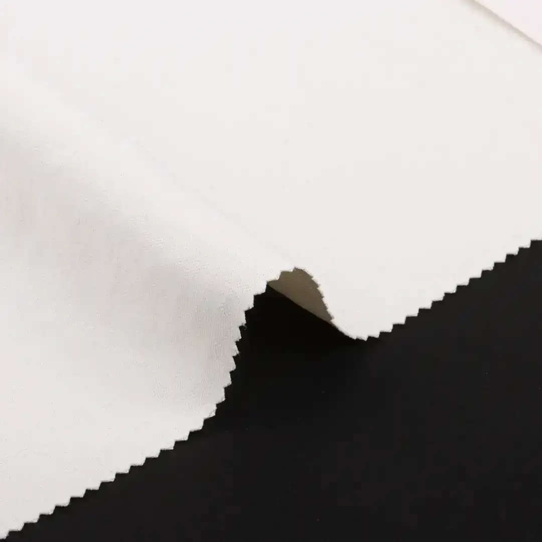China Fabric for Pants,Blazer Nylon/Polyester Chameleon Woven Blended Fabric Polyester Polyamide off-white color buy from China wholesaler bulk order at wholesale price free worldwide shipping Alibaba