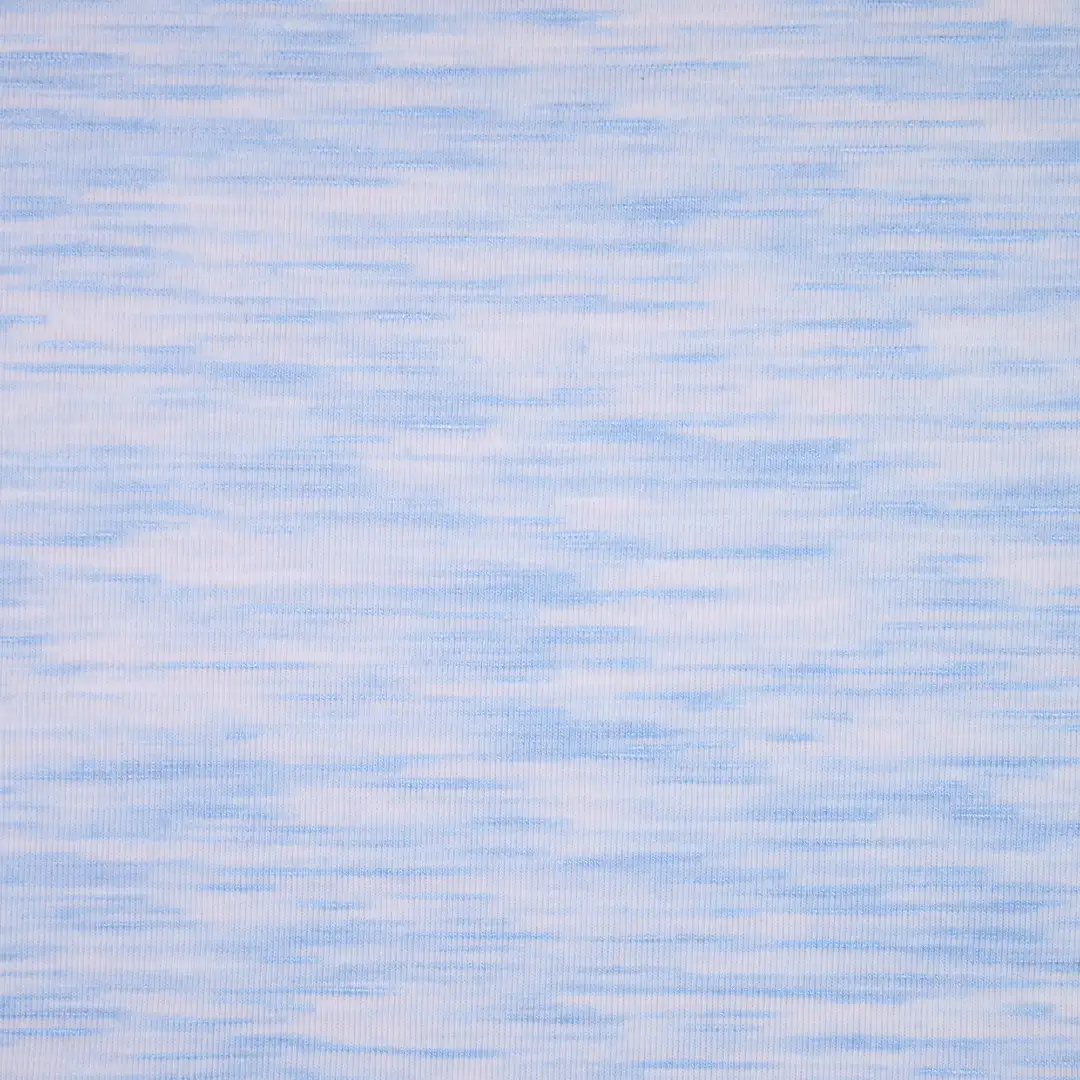 China Fabric for T-shirt ,Polo T-shirt  Single Jersey Knit Fabric Polyester Rayon Spandex white&blue color buy from China wholesaler bulk order at wholesale price free worldwide shipping Alibaba