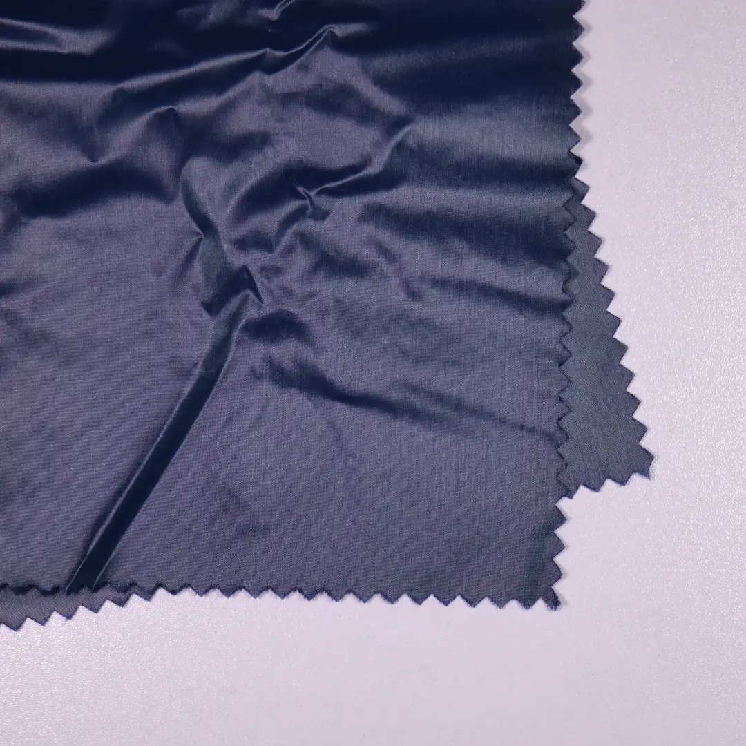 China Fabric for Down Jacket Nylon Taffeta Synthetic Woven Fabric Nylon Dark blue color buy from China wholesaler bulk order at wholesale price free worldwide shipping Alibaba