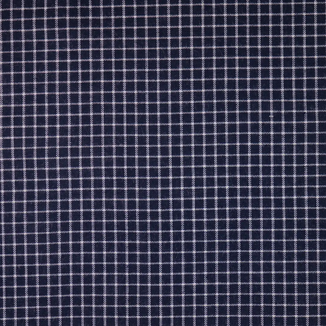 China Fabric for Shirt,Blouse,Over Shirt Yarn Dyed Check Woven Blended Fabric Cotton Rayon Dark blue color buy from China wholesaler bulk order at wholesale price free worldwide shipping Alibaba