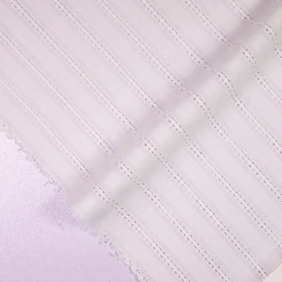 China Fabric for Blouse,Skirt Cotton Dobby Natural Woven Fabric Cotton white color buy from China wholesaler bulk order at wholesale price free worldwide shipping Alibaba