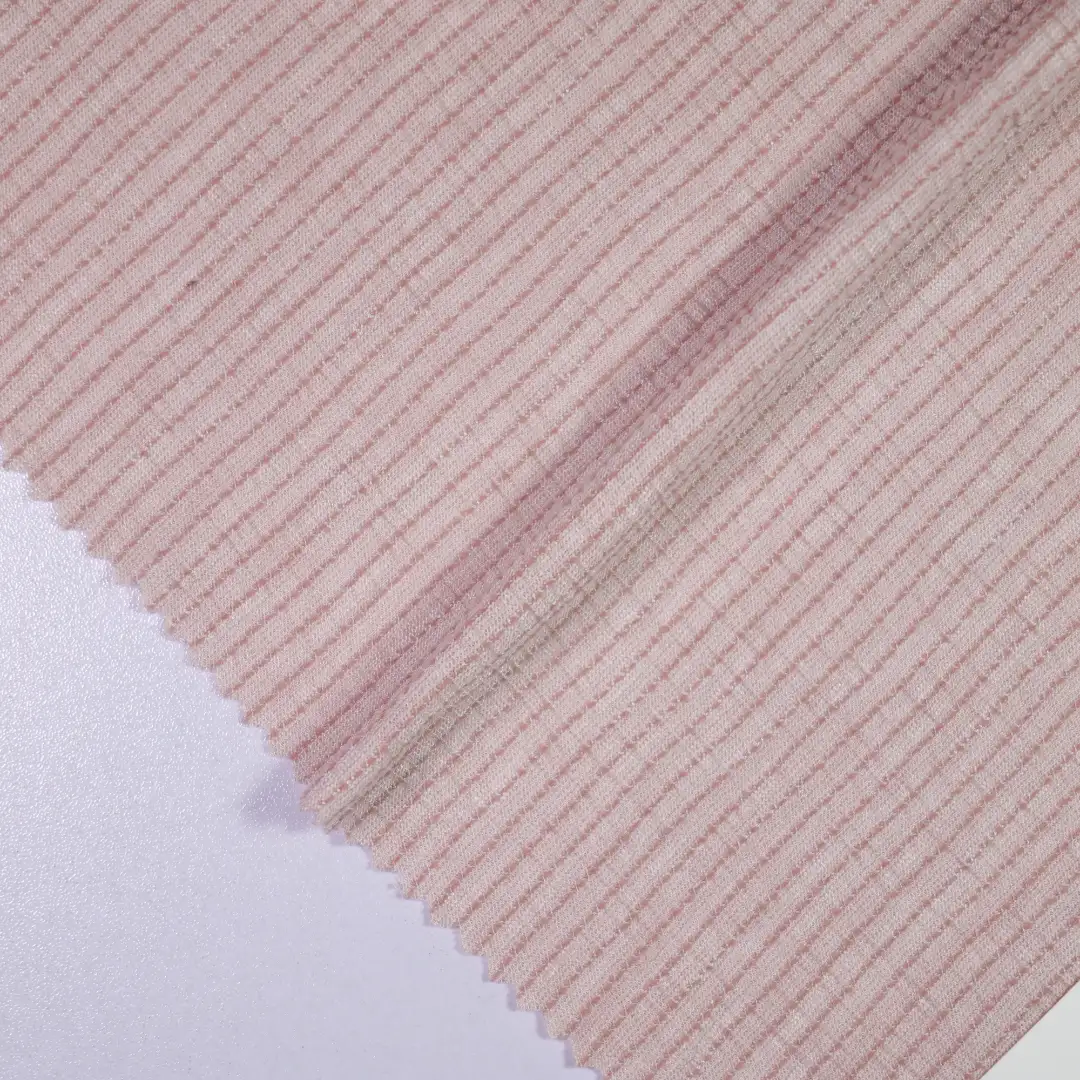 China Fabric for Tank Top,Blouse Crepe Knit Fabric Polyester Rayon Spandex pink color buy from China wholesaler bulk order at wholesale price free worldwide shipping Alibaba