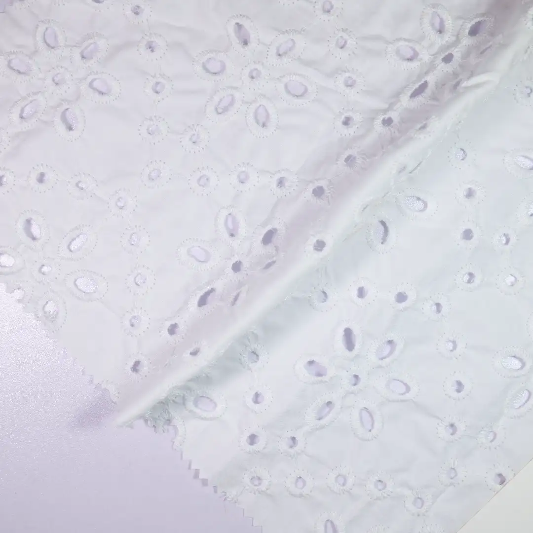 China Fabric for Blouse CVC Poplin Woven Blended Fabric Cotton Polyester white color buy from China wholesaler bulk order at wholesale price free worldwide shipping Alibaba