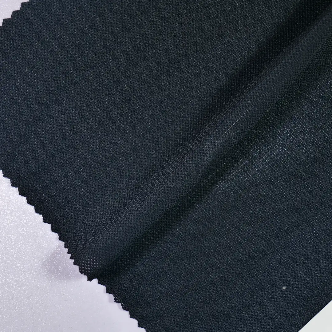 China Fabric for T-Shirt Mesh Knit Fabric Nylon Spandex black color buy from China wholesaler bulk order at wholesale price free worldwide shipping Alibaba