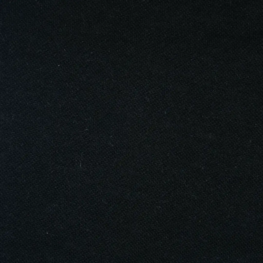 China Fabric for T-Shirt,Polo Shirt Pique Knit Fabric Polyester Wool black color buy from China wholesaler bulk order at wholesale price free worldwide shipping Alibaba