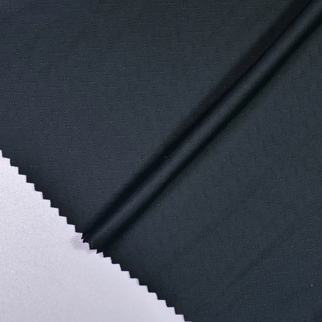 China Fabric for Yoga Clothes,Swimsuits,Swim shorts,Sports Bras Jacquard Knit Fabric Nylon Spandex black color buy from China wholesaler bulk order at wholesale price free worldwide shipping Alibaba