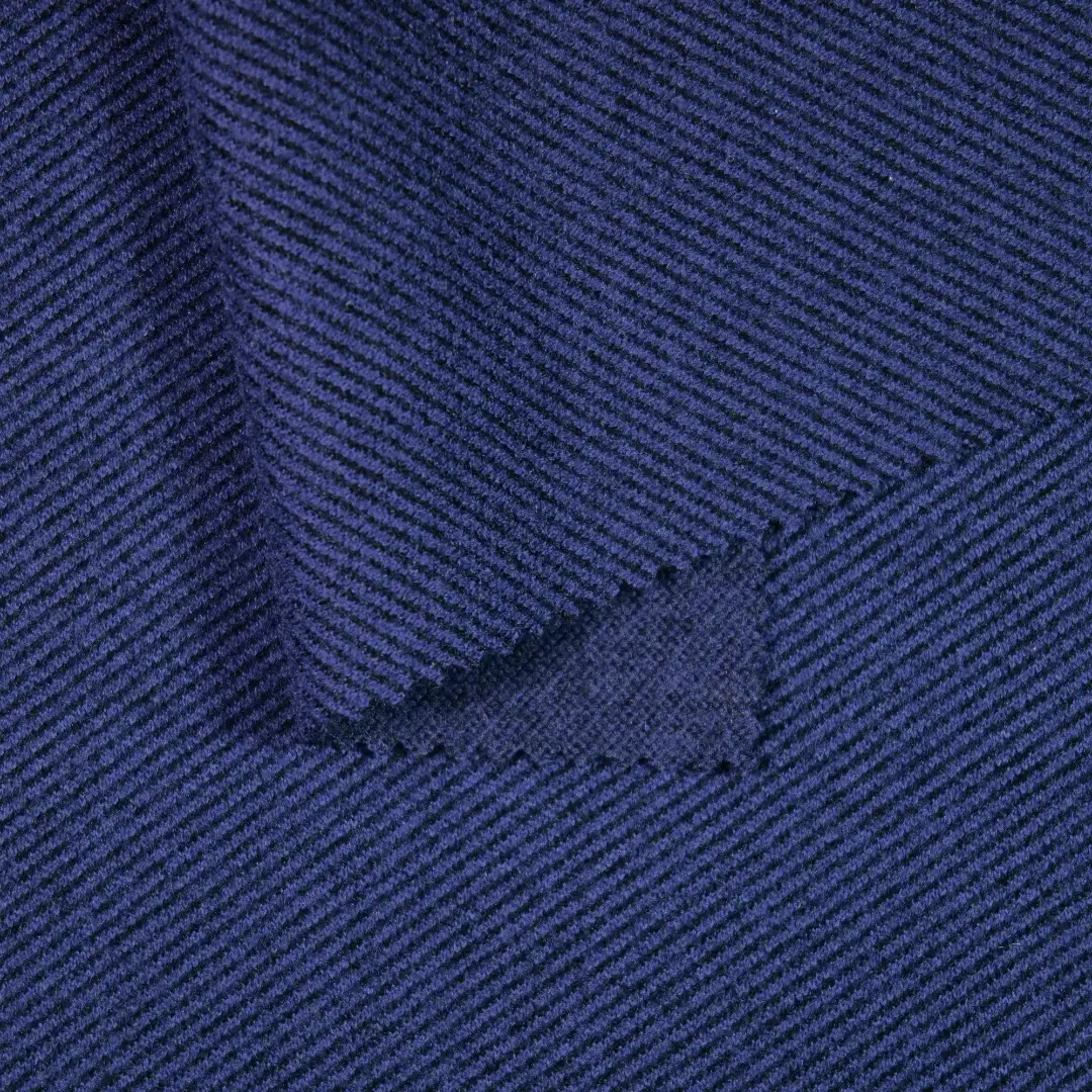 China Fabric for Jackets,Overcoat Woolen Jacquard Woolen Polyester blue color buy from China wholesaler bulk order at wholesale price free worldwide shipping Alibaba