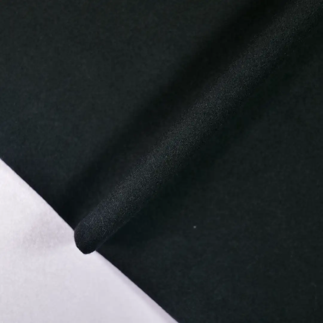 China Fabric for Interlining Tricot Knit Fabric Polyester black color buy from China wholesaler bulk order at wholesale price free worldwide shipping Alibaba