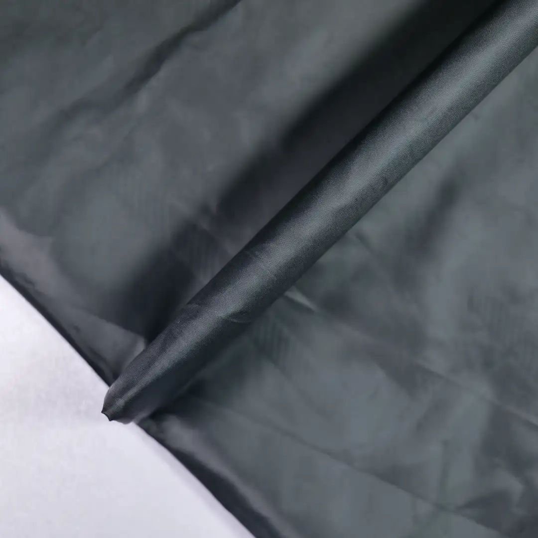 China Fabric for Down Jacket,Padded Jacket Polyester Double Woven Channel Fabric Synthetic Woven Fabric Polyester black color buy from China wholesaler bulk order at wholesale price free worldwide shipping Alibaba