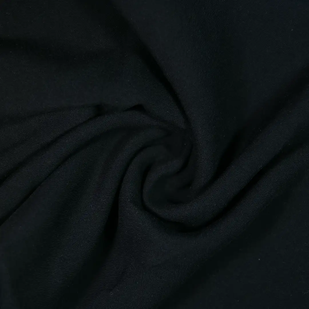 China Fabric for Shirt,Loungewear Rayon Plain Natural Woven Fabric Viscose black color buy from China wholesaler bulk order at wholesale price free worldwide shipping Alibaba