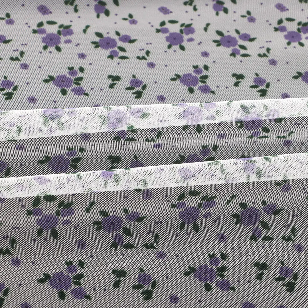 China Fabric for Skirt Mesh Knit Fabric Polyester Printing color buy from China wholesaler bulk order at wholesale price free worldwide shipping Alibaba
