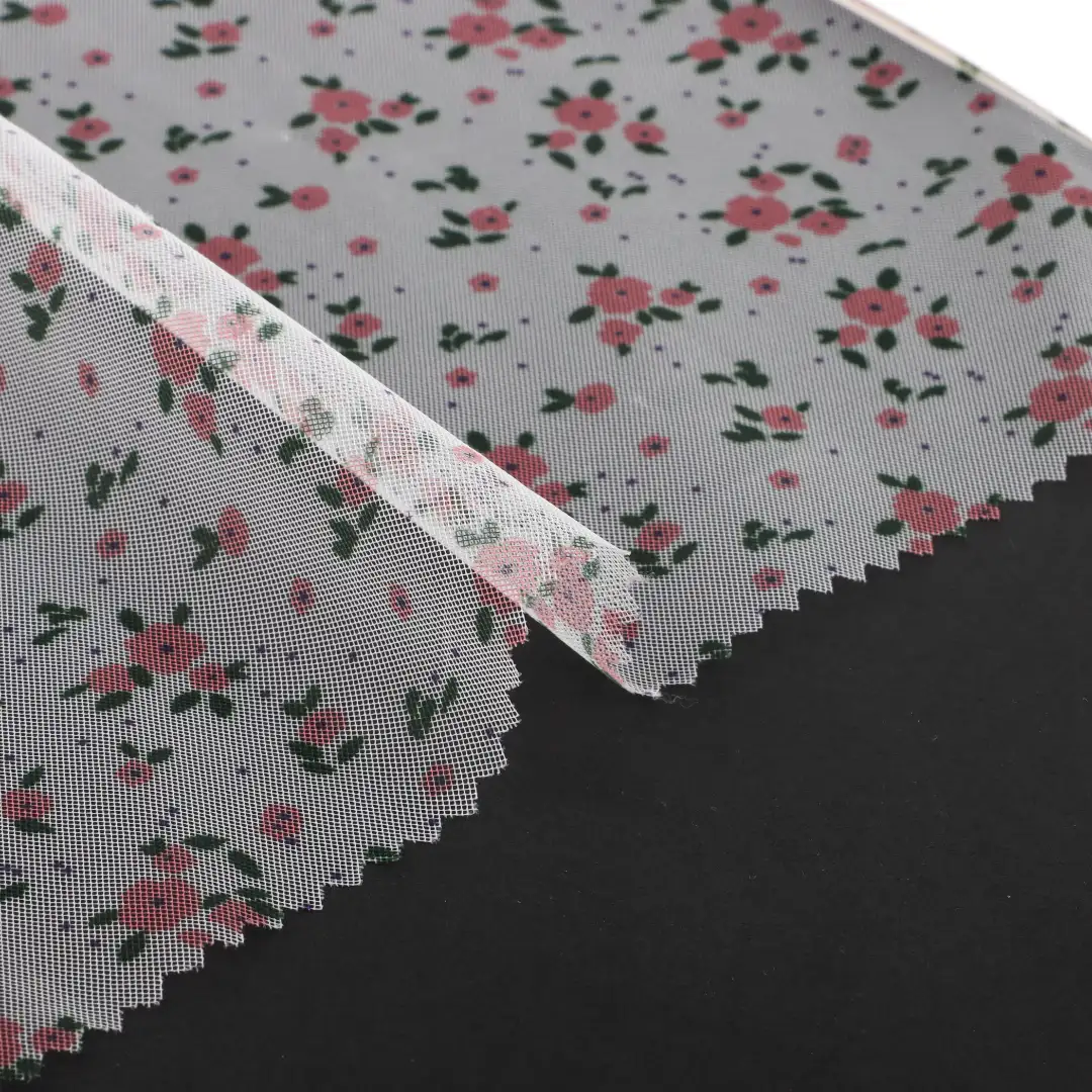 China Fabric for Skirt Mesh Knit Fabric Polyester Printing color buy from China wholesaler bulk order at wholesale price free worldwide shipping Alibaba
