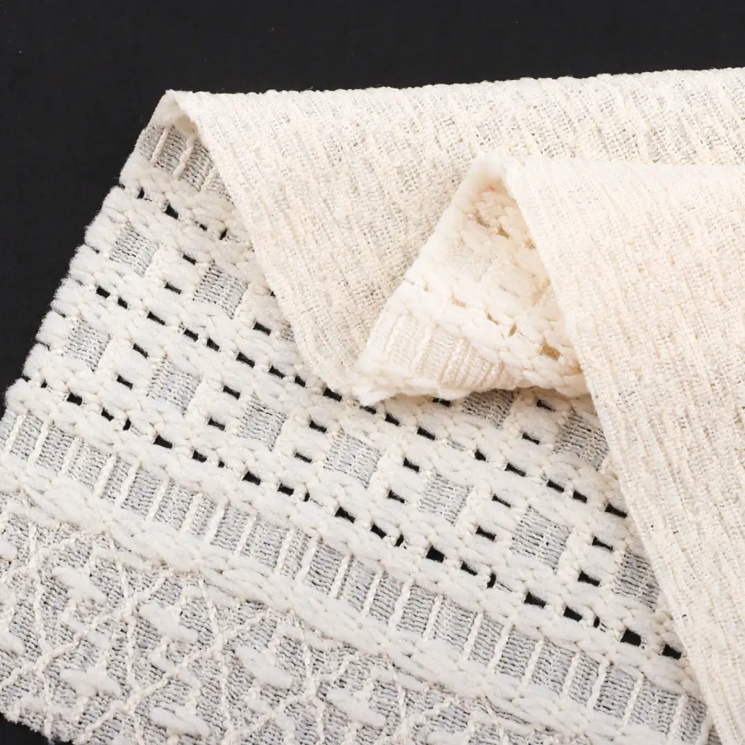 China Fabric for Skirt Jacquard Knit Fabric Polyester Spandex Khaki color buy from China wholesaler bulk order at wholesale price free worldwide shipping Alibaba