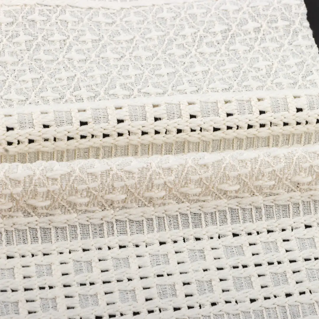 China Fabric for Skirt Jacquard Knit Fabric Polyester Spandex Khaki color buy from China wholesaler bulk order at wholesale price free worldwide shipping Alibaba